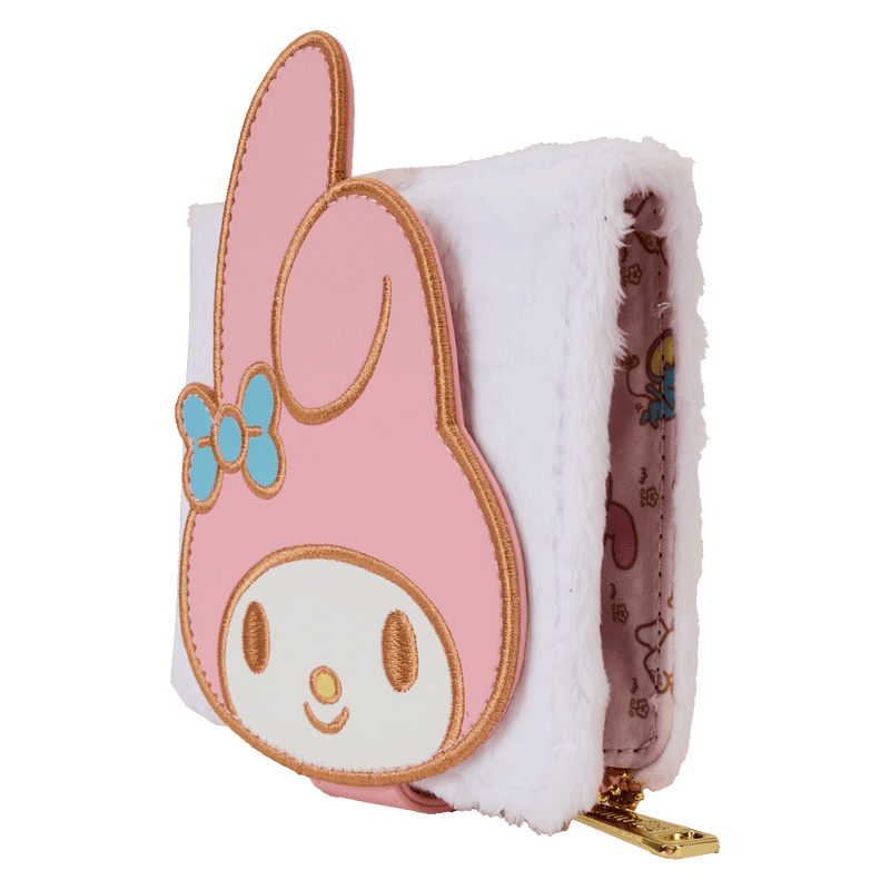 MY MELODY PLUSH BIFOLD WALLET - SANRIO