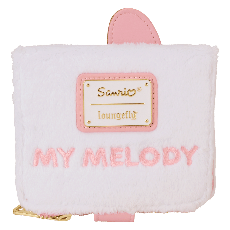 MY MELODY PLUSH BIFOLD WALLET - SANRIO