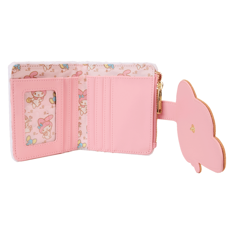 MY MELODY PLUSH BIFOLD WALLET - SANRIO