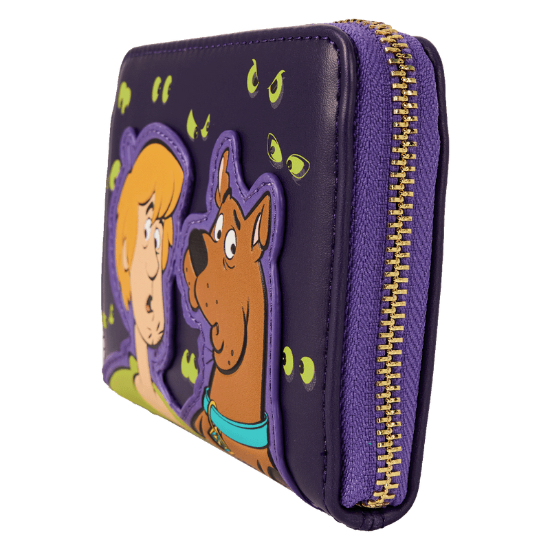 SCOOBY-DOO GLOW ZIP AROUND WALLET