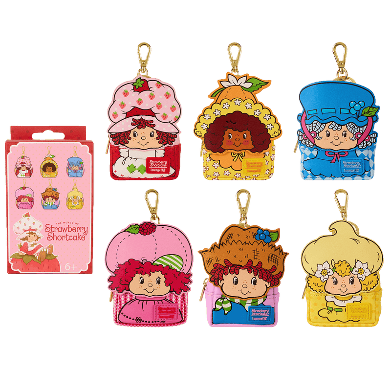 STRAWBERRY SHORTCAKE MYSTERY BOX BACKPACK KEYCHAINS