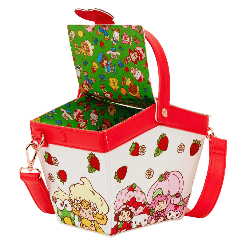 SANRIO X STRAWBERRY SHORTCAKE FIGURAL CROSSBODY BAG