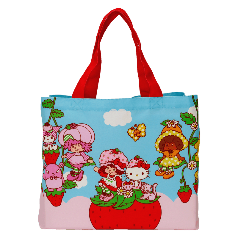 SANRIO X STRAWBERRY SHORTCAKE OVERSIZE CANVAS TOTE BAG