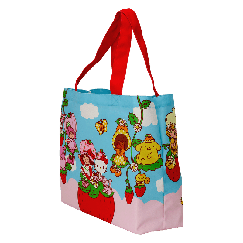 SANRIO X STRAWBERRY SHORTCAKE OVERSIZE CANVAS TOTE BAG