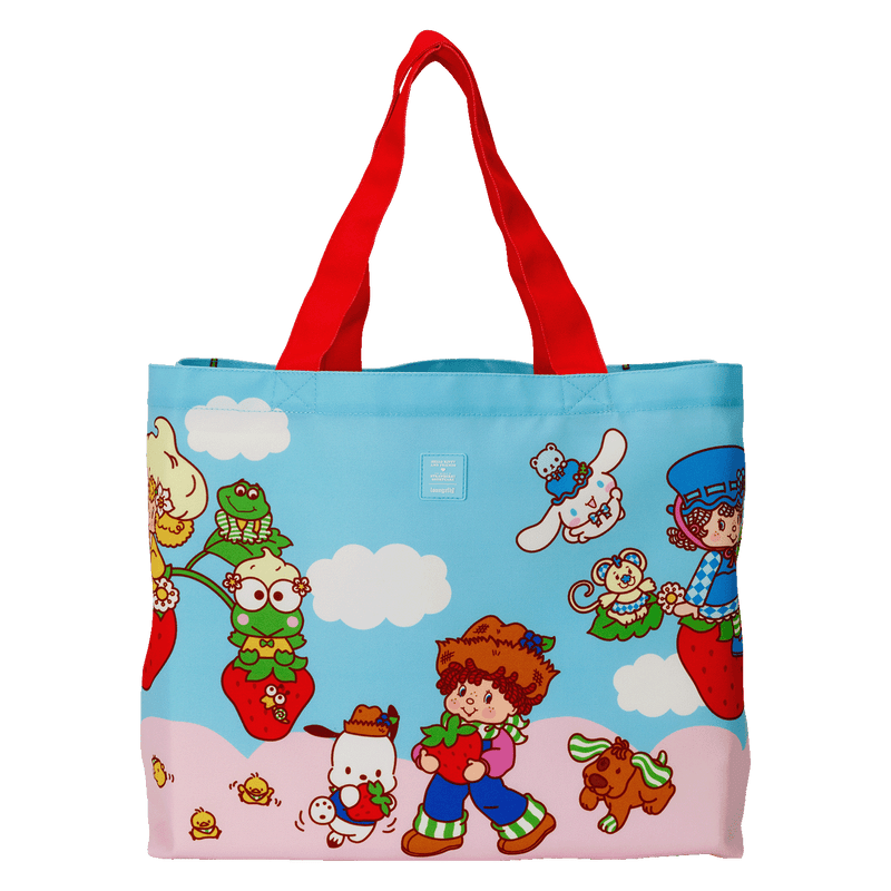 SANRIO X STRAWBERRY SHORTCAKE OVERSIZE CANVAS TOTE BAG