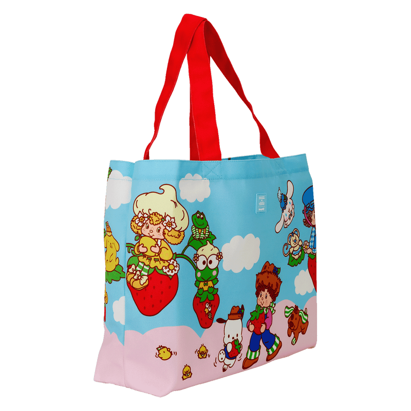 SANRIO X STRAWBERRY SHORTCAKE OVERSIZE CANVAS TOTE BAG