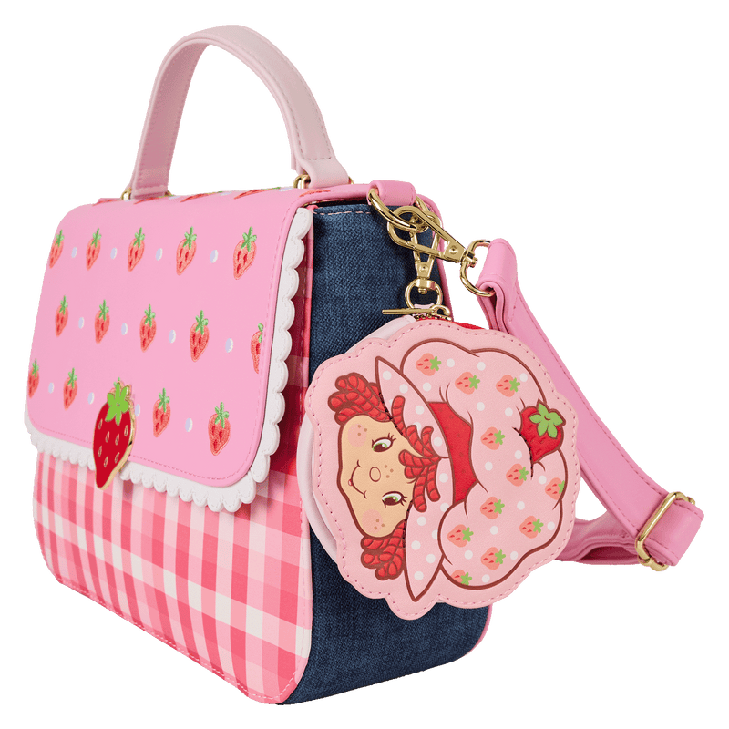 STRAWBERRY SHORTCAKE CROSSBODY BAG WITH COIN BAG