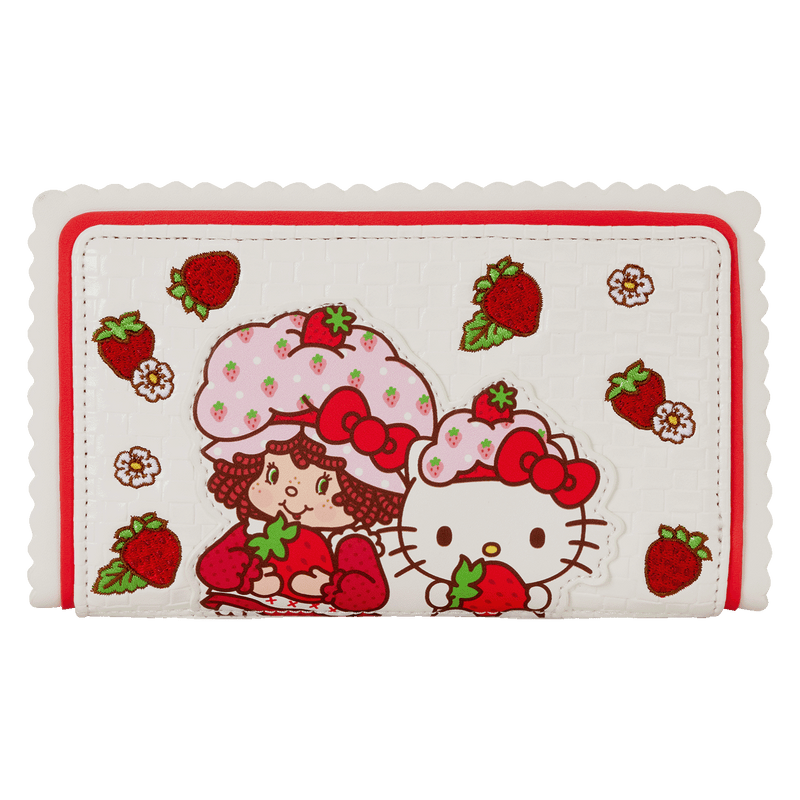 SANRIO X STRAWBERRY SHORTCAKE FLAP WALLET
