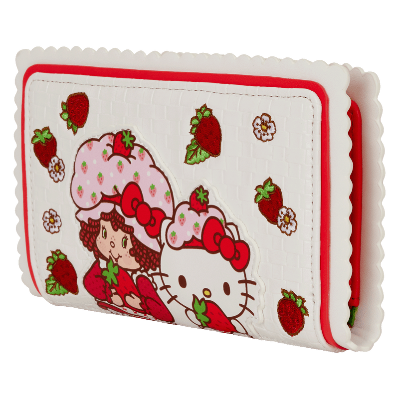 SANRIO X STRAWBERRY SHORTCAKE FLAP WALLET