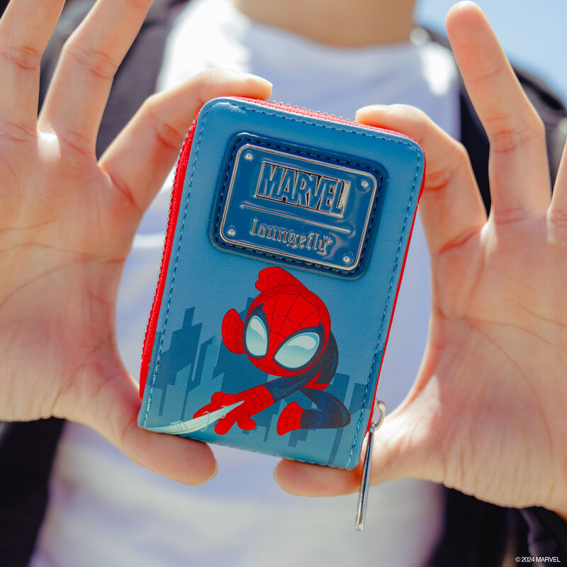 SPIDER-MAN UPSIDE DOWN ACCORDION WALLET