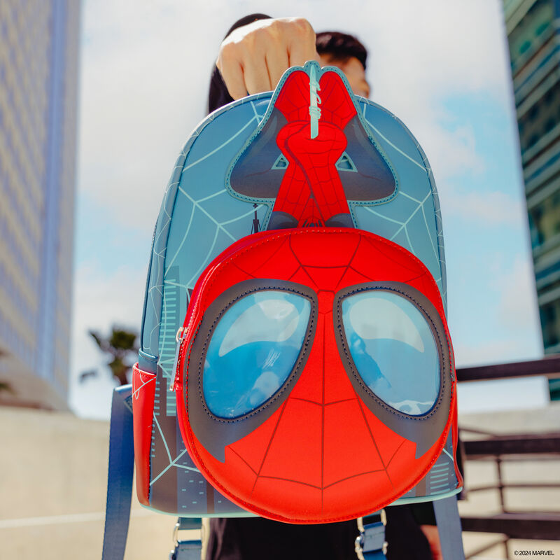 SPIDER-MAN UPSIDE DOWN LENTICULAR MINI BACKPACK - MARVEL