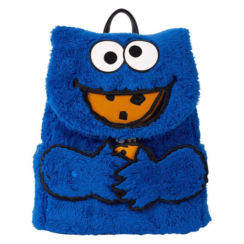 COOKIE MONSTER PLUSH MINI BACKPACK - SESAME STREET