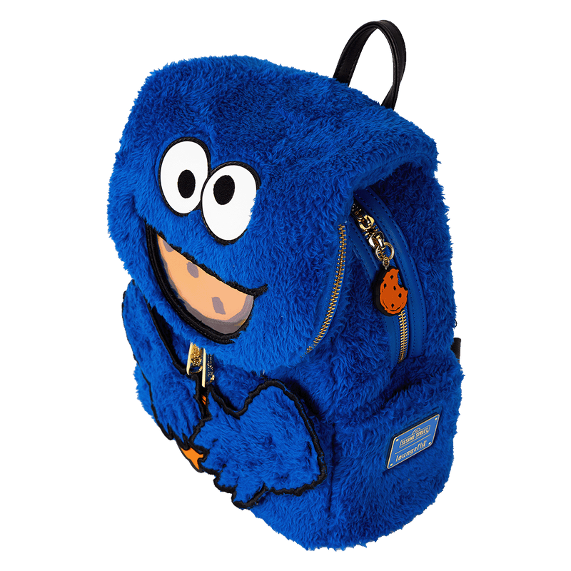 COOKIE MONSTER PLUSH MINI BACKPACK - SESAME STREET