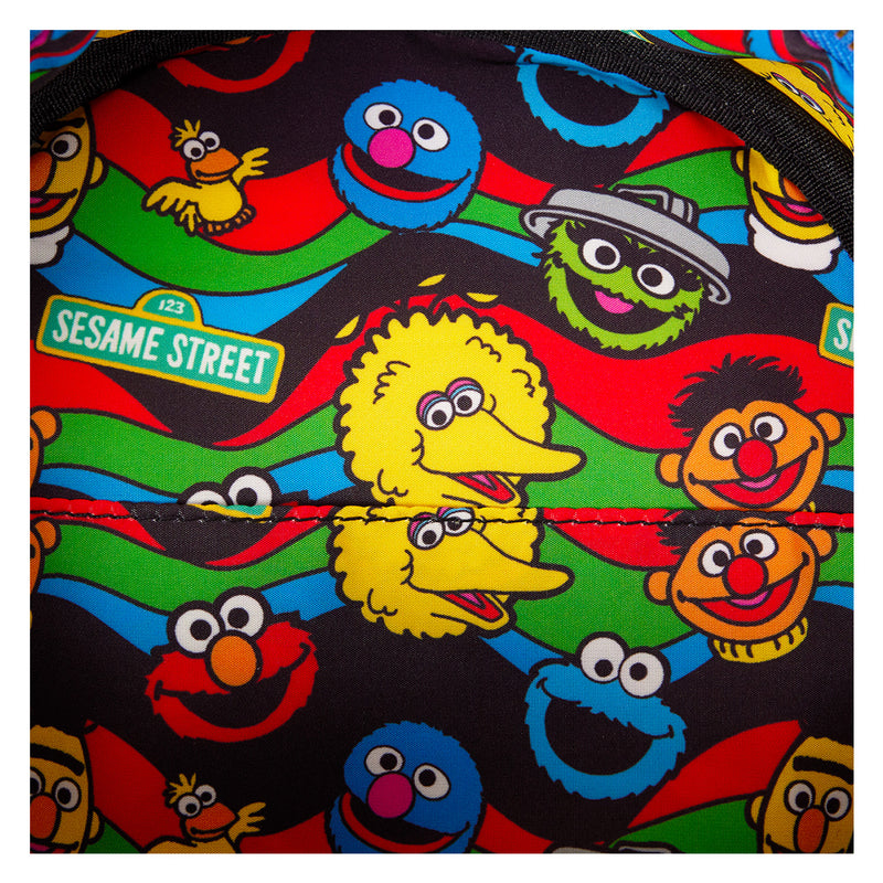 SESAME STREET LENTICULAR RETRO TV CROSSBODY BAG