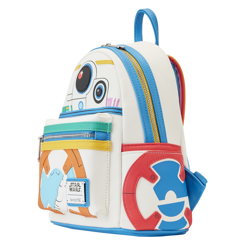 Star Wars BB-8 And R2-D2 Print Backpack - Entertainment Earth