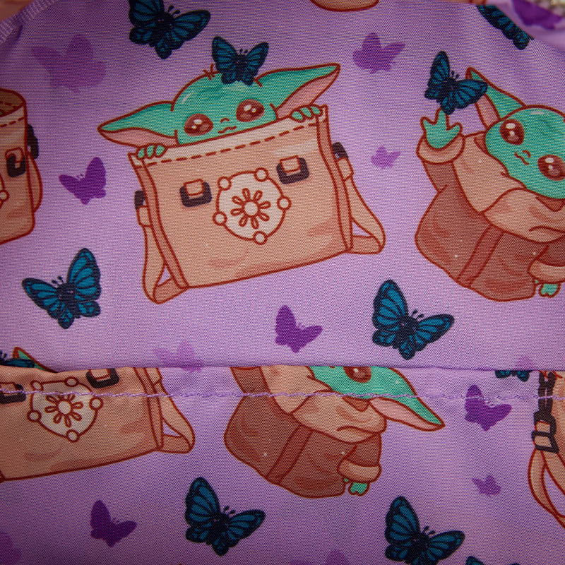 GROGU AND BUTTERFLIES MINI BACKPACK - STAR WARS