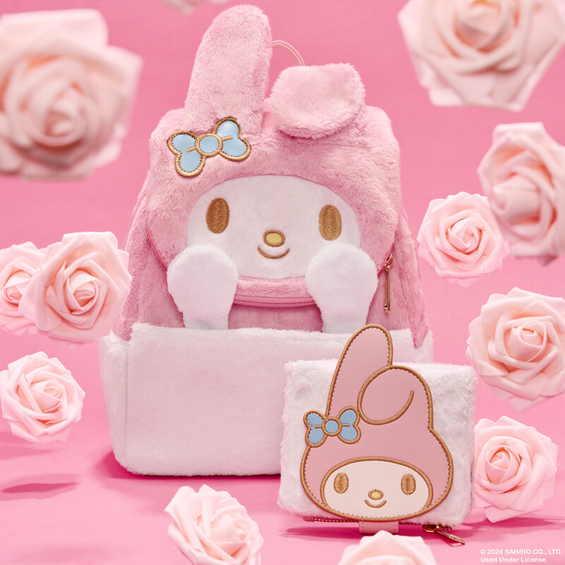 MY MELODY PLUSH BIFOLD WALLET - SANRIO