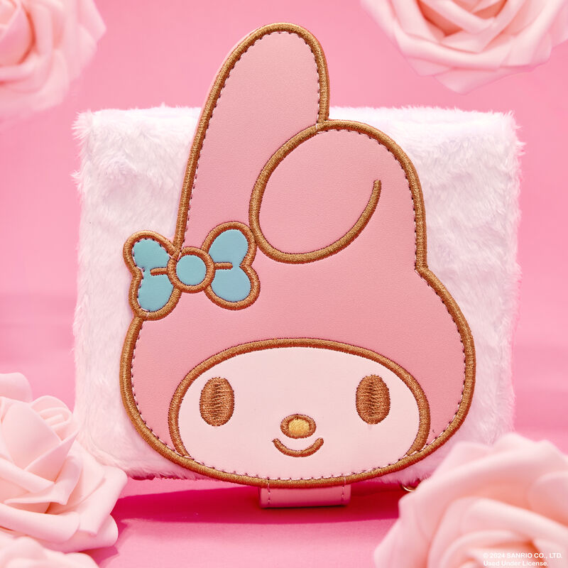 MY MELODY PLUSH BIFOLD WALLET - SANRIO