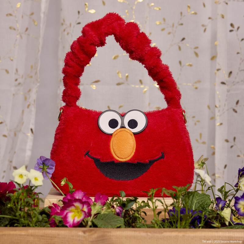 ELMO PLUSH CROSSBODY BAG - SESAME STREET