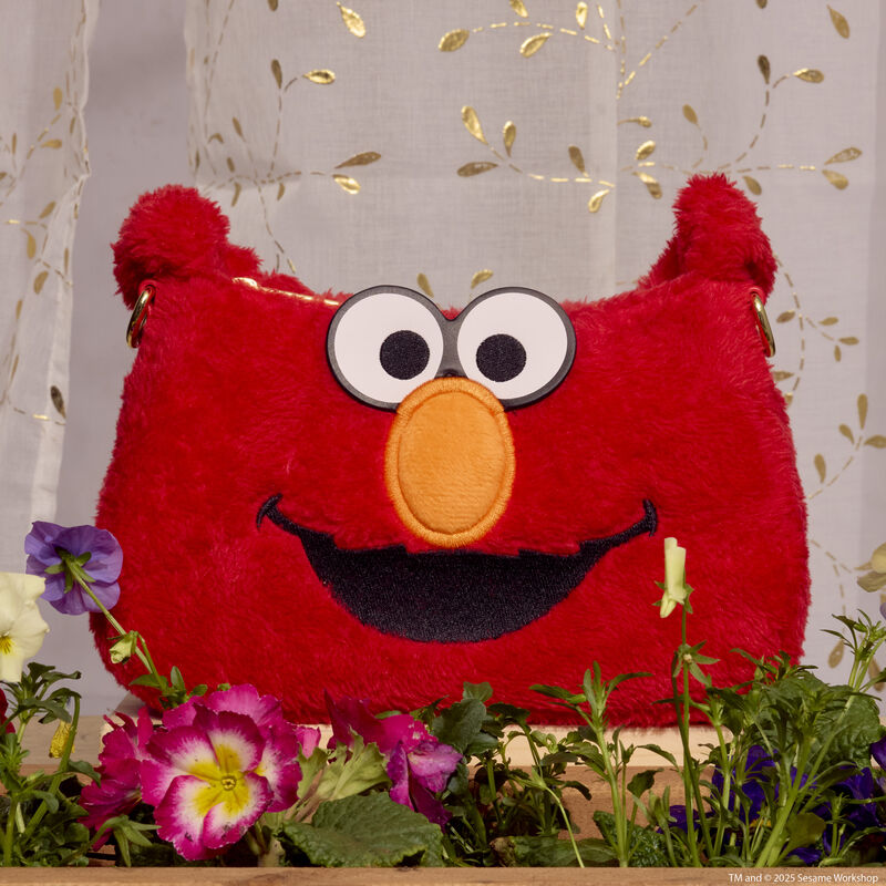 ELMO PLUSH CROSSBODY BAG - SESAME STREET