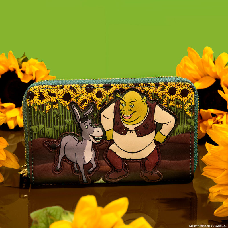 SHREK SPRING VIBES ZIP AROUND WALLET - DREAMWORKS