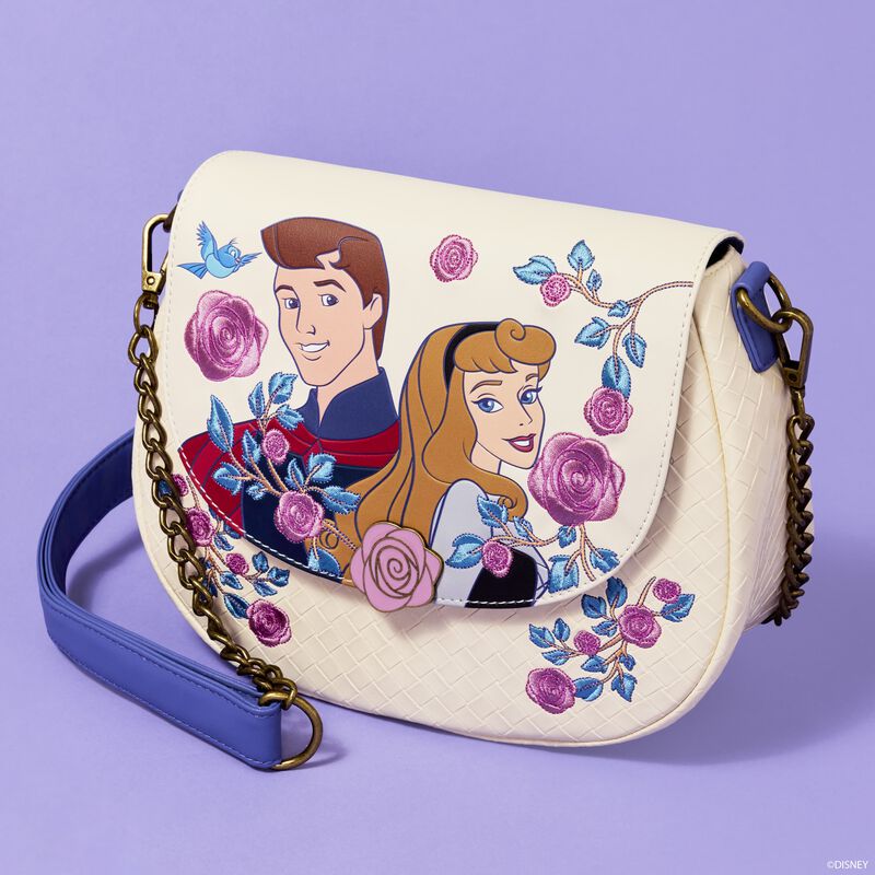 PRINCESS AURORA AND PRINCE PHILLIP CROSSBODY BAG - SLEEPING BEAUTY