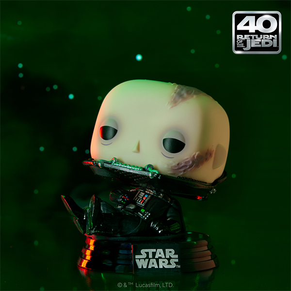 Star Wars - Return Of The Jedi 40th: Vader (Unmasked) POP! Bobble-Head -  Funko Pop