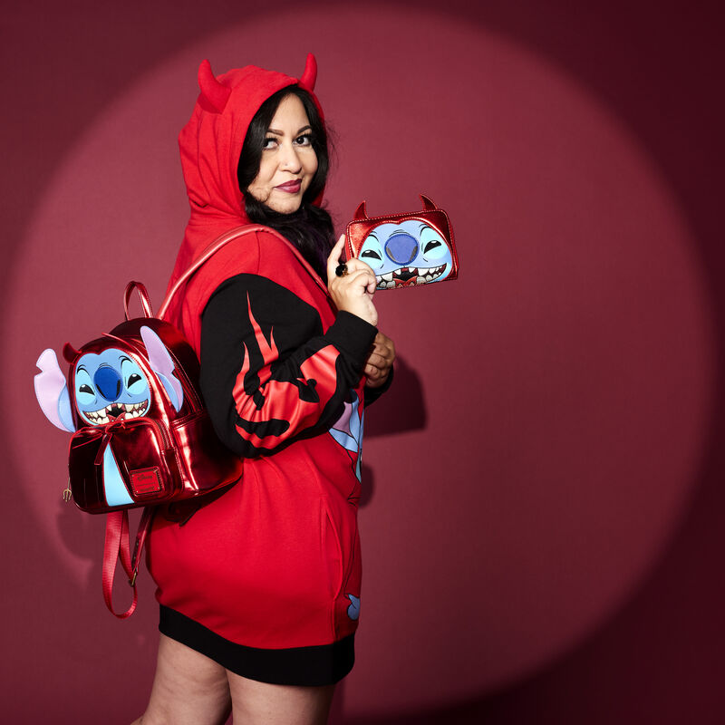 Stitch Devil Cosplay Mini Backpack Lilo And Stitch Funko EU