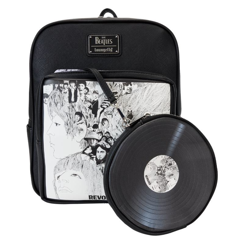 THE BEATLES REVOLVER ALBUM WITH RECORD POUCH MINI BACKPACK