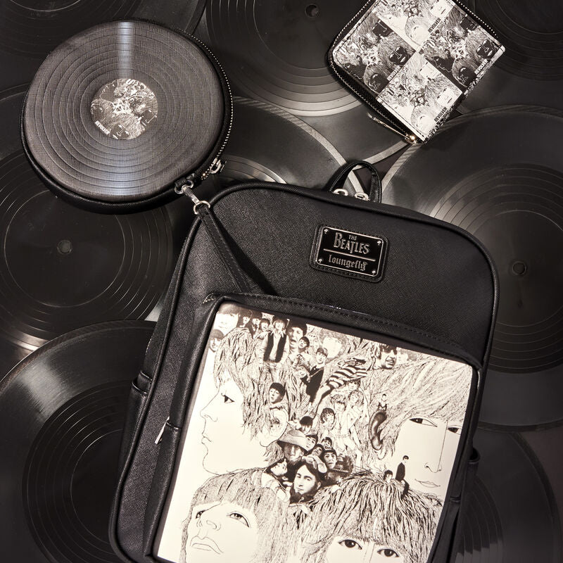 THE BEATLES REVOLVER ALBUM WITH RECORD POUCH MINI BACKPACK