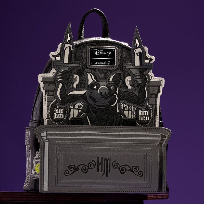 HAUNTED MANSION GARGOYLE WALLPAPER MINI BACKPACK - DISNEY