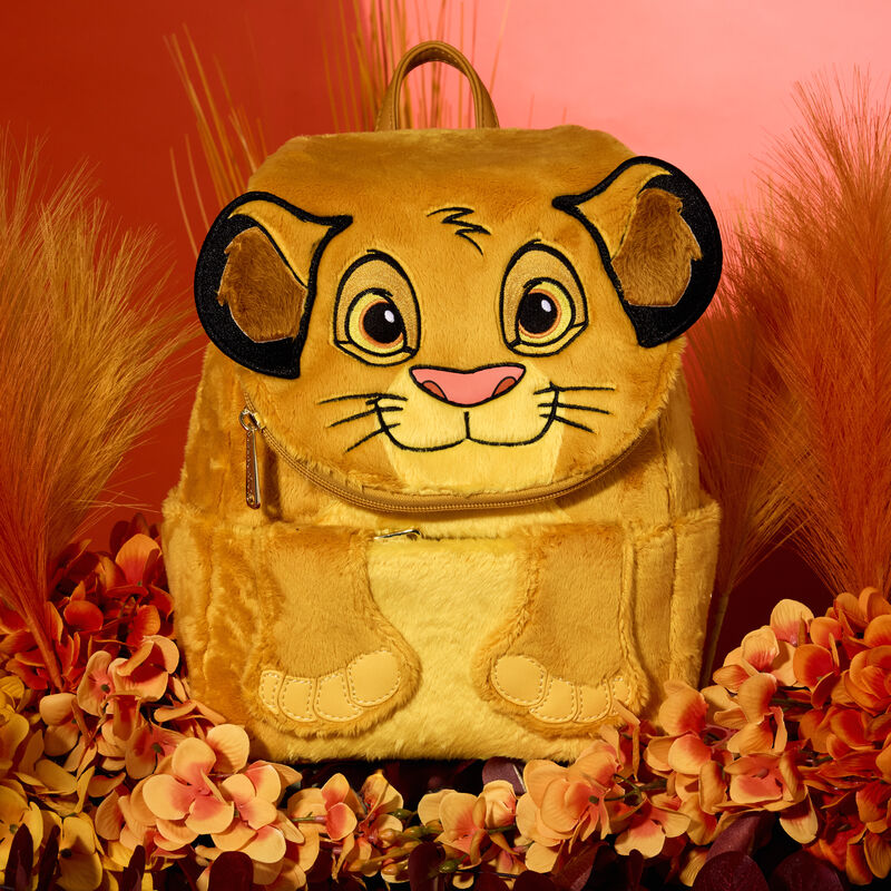 SIMBA PLUSH POCKET MINI BACKPACK - THE LION KING 30TH ANNIVERSARY