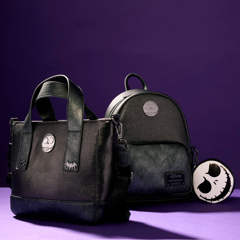 JACK SKELLINGTON TEXTURED MINI BACKPACK - THE NIGHTMARE BEFORE CHRISTMAS