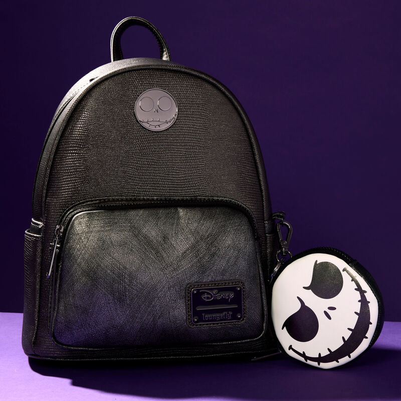 JACK SKELLINGTON TEXTURED MINI BACKPACK - THE NIGHTMARE BEFORE CHRISTMAS