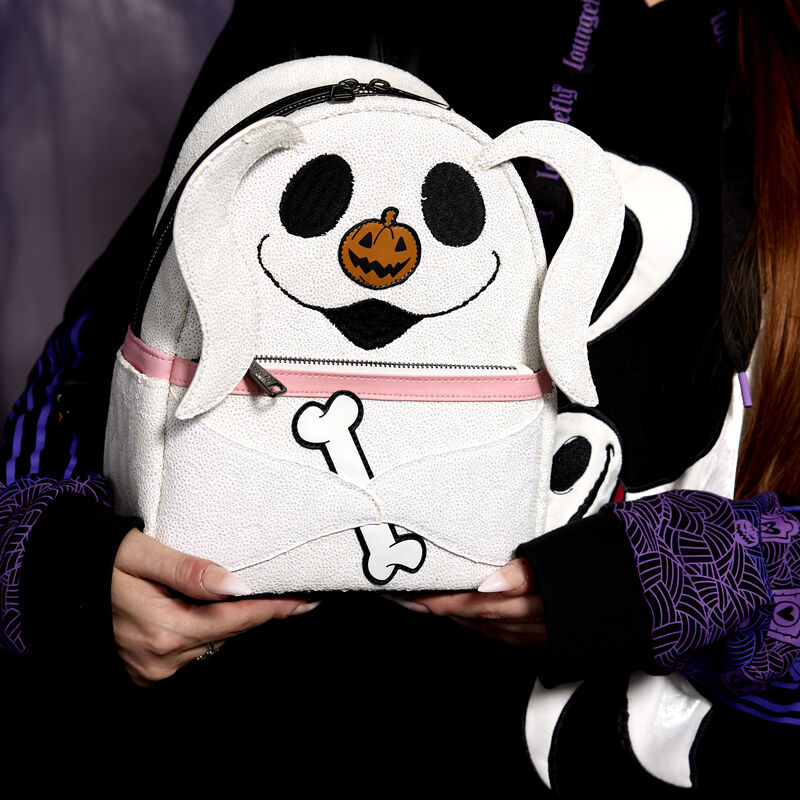 ZERO COSPLAY SEQUINS GLOW MINI BACKPACK - THE NIGHTMARE BEFORE CHRISTMAS