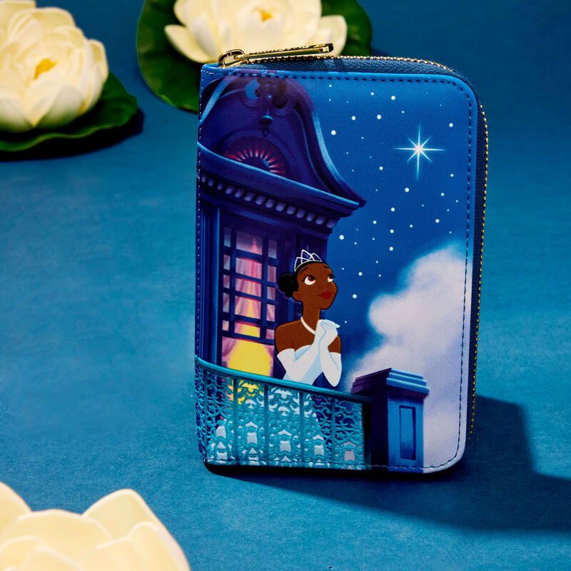 THE PRINCESS AND THE FROG 15TH ANNIVERSARY ZIP AROUND WALLET - DISNEY