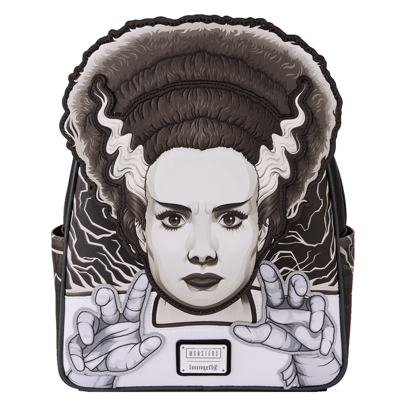 BRIDE OF FRANKENSTEIN GLOW MINI BACKPACK - UNIVERSAL MONSTERS