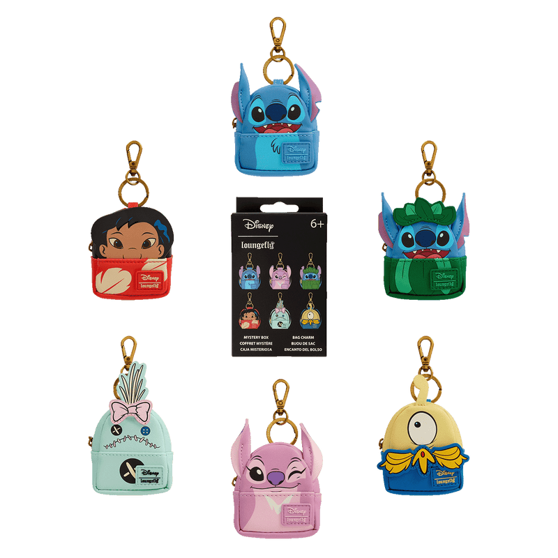 LILO AND STITCH MYSTERY BOX BACKPACK KEYCHAINS - DISNEY