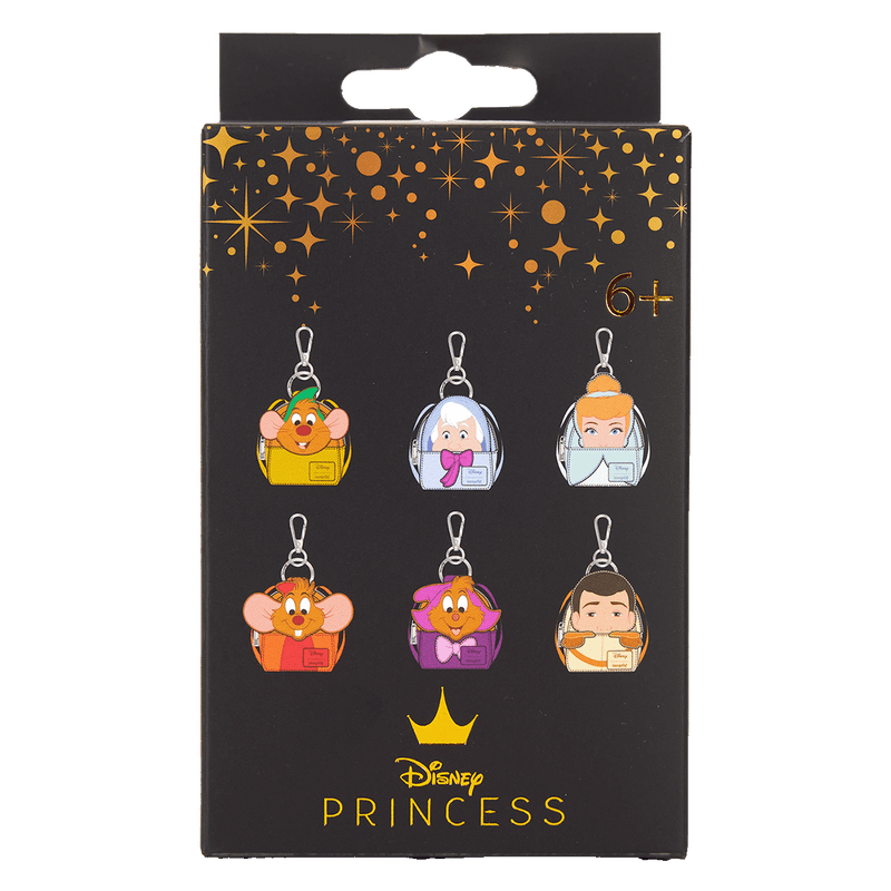 CINDERELLA 75TH ANNIVERSARY MYSTERY BOX BACKPACK KEYCHAIN - DISNEY