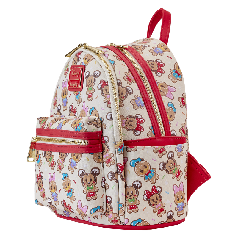 MICKEY AND FRIENDS GINGERBREAD COOKIE EAR HOLDER MINI BACKPACK - DISNEY