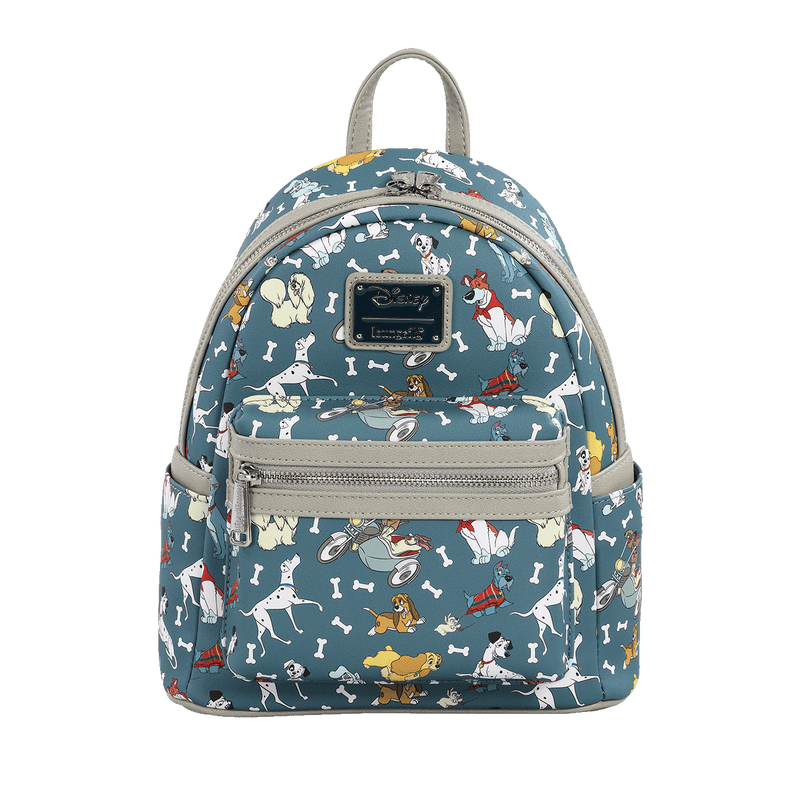 DISNEY DOGS BONES ALL OVER PRINT MINI BACKPACK