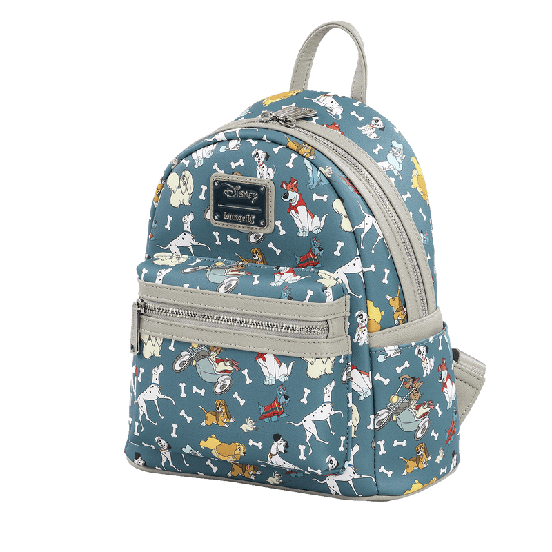 DISNEY DOGS BONES ALL OVER PRINT MINI BACKPACK