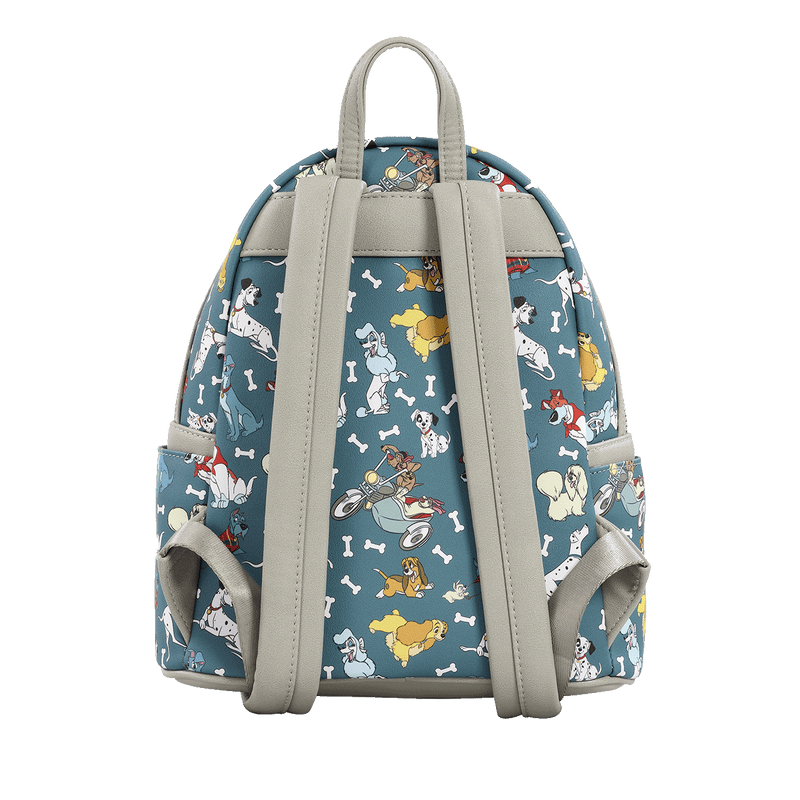 DISNEY DOGS BONES ALL OVER PRINT MINI BACKPACK