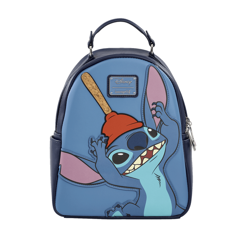 STITCH WITH PLUNGER COSPLAY MINI BACKPACK - DISNEY