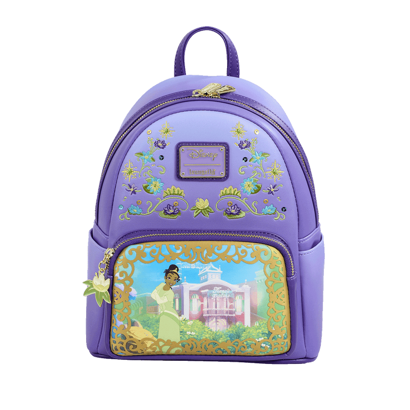 PRINCESS TIANA WINDOW MINI BACKPACK - THE PRINCESS AND THE FROG