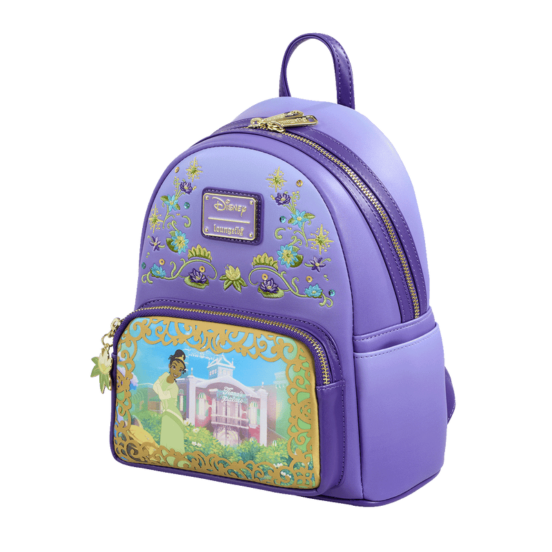 PRINCESS TIANA WINDOW MINI BACKPACK - THE PRINCESS AND THE FROG