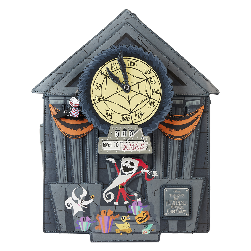 Loungefly The Nightmare Before Christmas Glow Triple Pocket Mini Backp –  Pops Comics