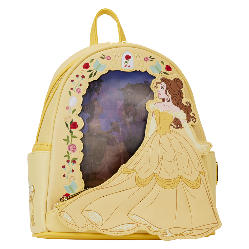 BELLE LENTICULAR MINI BACKPACK - BEAUTY AND THE BEAST