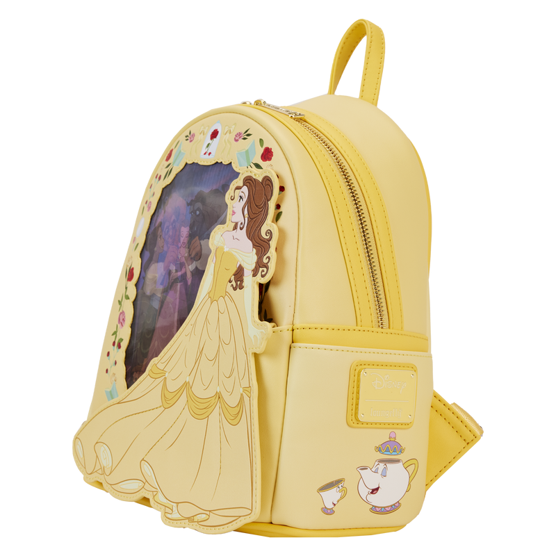 BELLE LENTICULAR MINI BACKPACK - BEAUTY AND THE BEAST