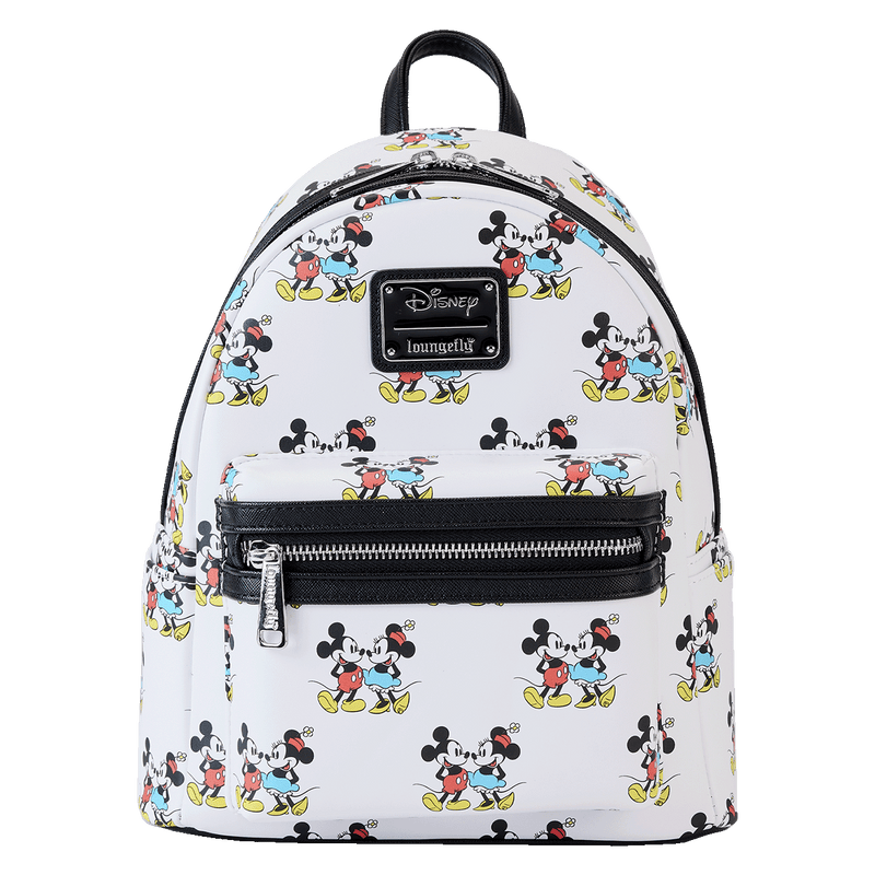 MICKEY AND MINNIE ALL OVER PRINT MINI BACKPACK